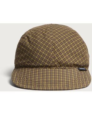 Gramicci Mini Check Nylon Cap - Brown