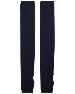 Peachy Den Claudine Knit Stirrups - Blue