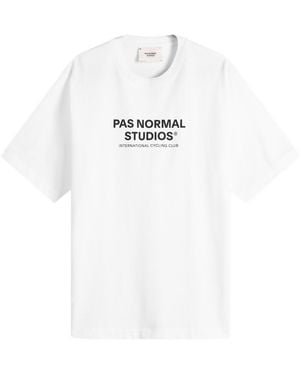 Pas Normal Studios Off-Race Logo T-Shirt - White
