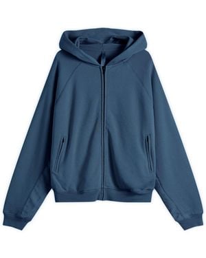 Skims Zip Up Hoodie - Blue