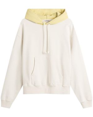 AURALEE Bd Sweat Parka Jacket - White