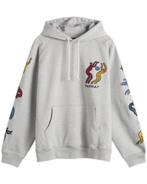 by Parra La Chambre Nuit Hoodie - Grey