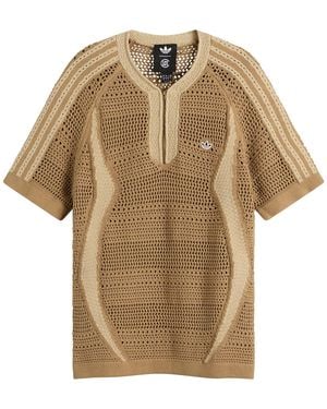 adidas Clot Knit Jersey By Edison Chen - Brown