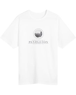 Pendleton Collegiate T-Shirt - White
