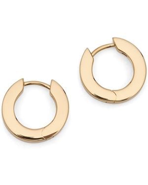 Tom Wood Beck Hoops Earrings - Metallic