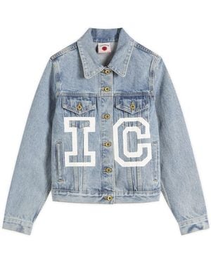 ICECREAM Denim Trucker Jacket - Blue