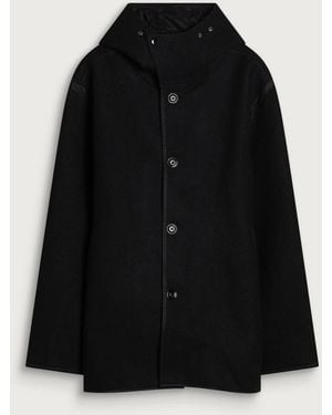Our Legacy Stamped Wool Liner Jacket - Black