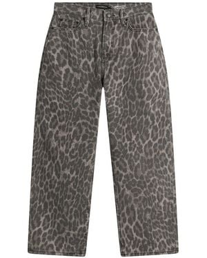GOOD AMERICAN Good Standard Barrel Jeans - Grey