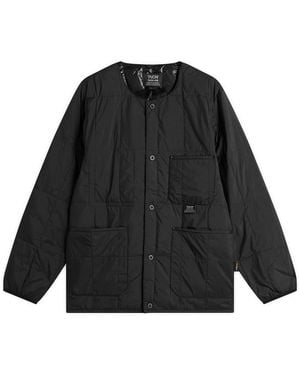Taion Work Crew Neck Down Jacket - Black