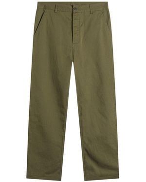 Universal Works Twill Military Chino - Green