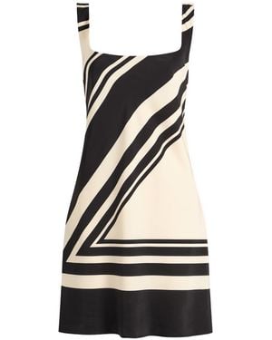 SIR. Pietra Scoop Mini Dress - Black