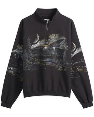 ROA Fai Half Zip Sweatshirt - Black