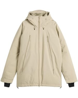 Maison Margiela Mm6 X Salomon Padded Coat - Natural