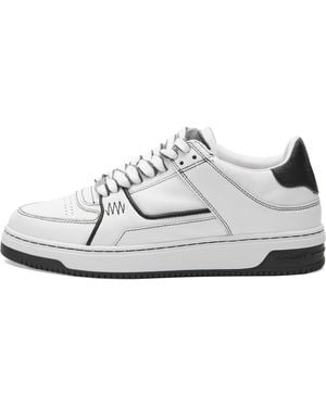 Represent Apex Nappa Leather Trainers - White