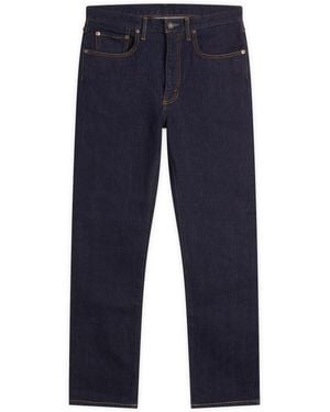 Beams Plus 5 Pocket Denim Jeans - Blue