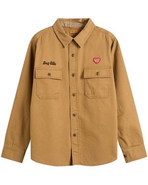 Human Made Work Shirt - Brown