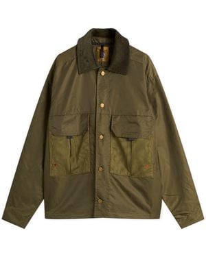 Brain Dead Cropped Chore Jacket - Green