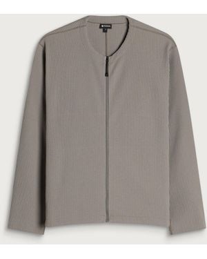 Goldwin Wf Light Zip Cardigan - Gray