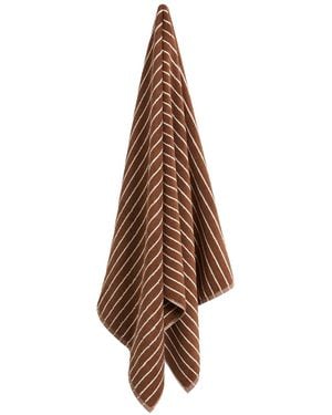 Tekla Organic Terry Bath Towel - Brown