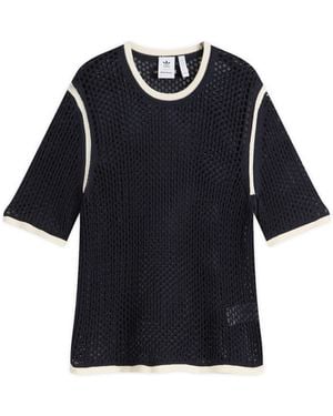 adidas X Wales Bonner Knit Long-Sleeve Top - Black