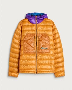 NANGA Ultilight Packable Down Parka Jacket - Orange
