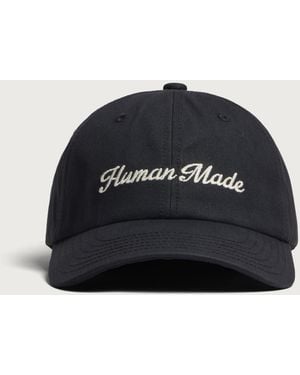 Human Made 6 Panel Canvas Cap - Black