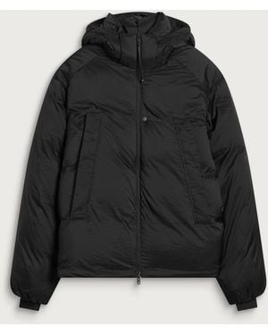 Y-3 Hooded Puffer Jacket - Black