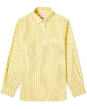 Saks Potts Williams Stripe Shirt - Yellow