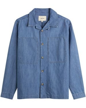 Kestin Durno Overshirt - Blue