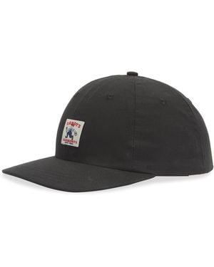 Randy's Garments Inc. 6 Panel Logo Snapback Cap - Black