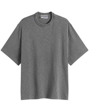 MKI Miyuki-Zoku 220 Gsm Slub T-Shirt - Grey