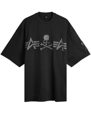 MASTERMIND WORLD X Alpha Industries Pocket T-Shirt - Black
