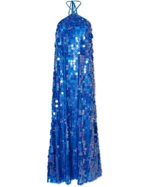 Saks Potts Polly Sequin Dress - Blue