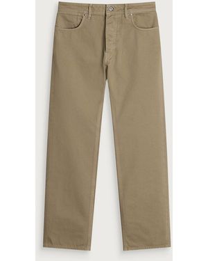 Stone Island Denim-Tc Tinto Cap Straight Leg Jeans - Natural