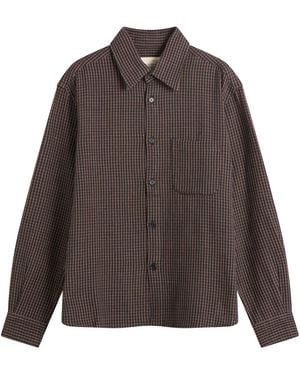 Kardo Luis Check Shirt - Brown