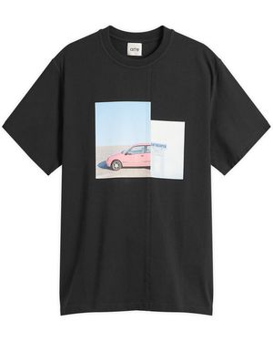 Arte' Photo T-Shirt - Black