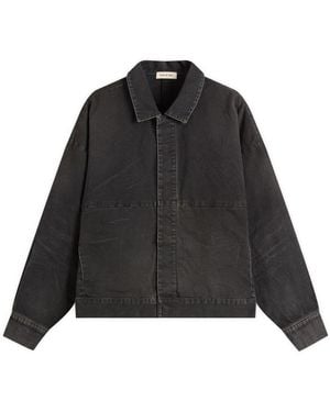 Fear Of God Canvas Utility Jacket - Black