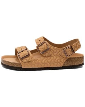 Birkenstock Milano Bone Embossed - Brown
