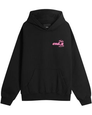 END. Coastal Board Repairs Hoody - Black