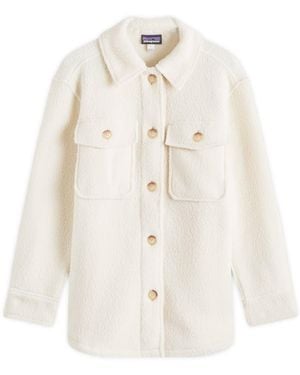 Patagonia Retro Pile Shacket - White