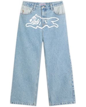 ICECREAM End. X Running Dog Double Scoop Denim Pant - Blue