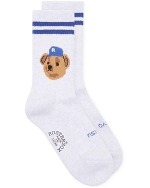 Rostersox Team Bear Socks - Blue