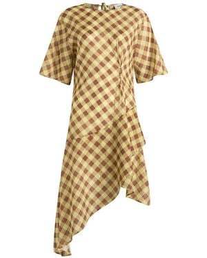 Damson Madder Harmony Midi Dress - Yellow