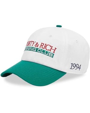 Sporty & Rich Finish Line Hat - Green