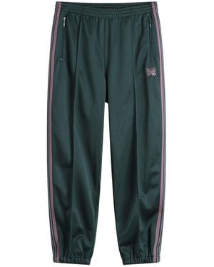 Needles Poly Smooth Zipped Track Pants - Green