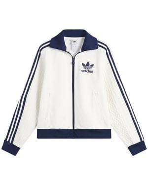 adidas Knit Classic Track Top - Blue