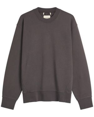 Folk Anniversary Crew Sweatshirt - Grey