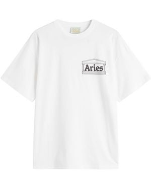 Aries Temple T-Shirt - White