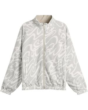 Dime Reversible Chilling Fleece Jacket - Gray