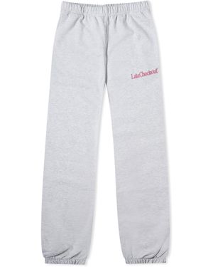 Late Checkout Logo Shorts - White